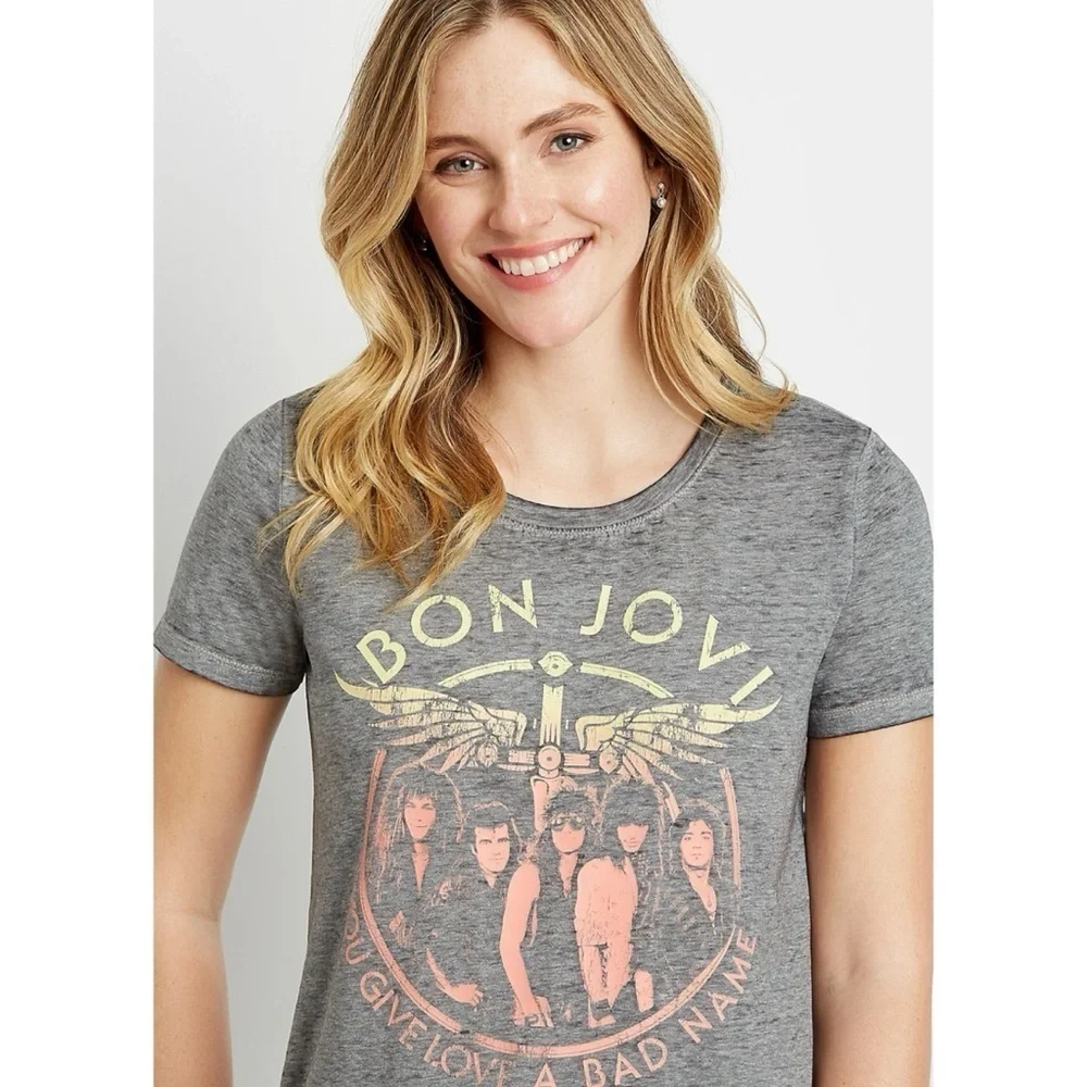 Bon Jovi Graphic Band Tee